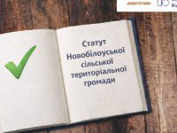 У Новобілоуській громаді ухвалили Статут: більше можливостей для участі жителів